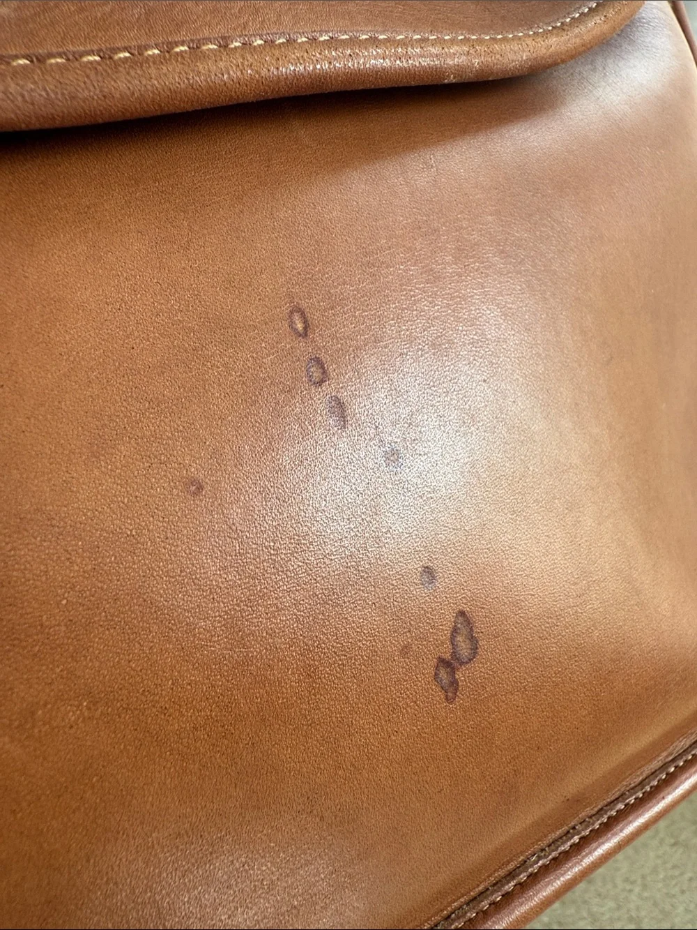 Coach premium tan